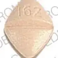 Hydrochlorothiazide and amiloride (Hydrochlorothiazide and amiloride [ hy-dro-klor-oh-thi-a-zide-and-a-mil-o-ride ])-162 WPPh-5 mg / 50 mg-Orange-Four-sided