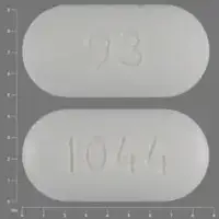 Hydrochlorothiazide and enalapril (Hydrochlorothiazide and enalapril [ hye-droe-klor-oh-thye-a-zide-and-en-al-e-pril ])-93 1044-5 mg / 12.5 mg-White-Oval