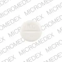 Hydrochlorothiazide and fosinopril (Hydrochlorothiazide and fosinopril [ hye-droe-klor-oh-thy-a-zide-and-foe-sin-oh-pril ])-RC 4-20 mg / 12.5 mg-White-Round