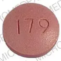 Hydrochlorothiazide and methyldopa (Hydrochlorothiazide and methyldopa [ hye-droe-klor-oh-thye-a-zide-and-meth-il-doe-pa ])-179 WPPh-15 mg / 250 mg-Pink-Round