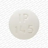 Hydrocodone and ibuprofen (Hydrocodone and ibuprofen [ hye-dro-koe-done-and-eye-bue-pro-fen ])-IP 145-7.5 mg / 200 mg-White-Round