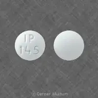 Hydrocodone and ibuprofen (Hydrocodone and ibuprofen [ hye-dro-koe-done-and-eye-bue-pro-fen ])-IP 145-7.5 mg / 200 mg-White-Round