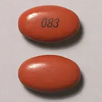 Ibuprofen and pseudoephedrine (Ibuprofen and pseudoephedrine [ eye-bue-pro-fen-and-soo-doe-ee-fed-rin ])-083-200 mg / 30 mg-Brown-Oval