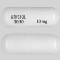 Lomustine (Lomustine [ loe-mus-teen ])-BRISTOL 3030 10 mg-10 mg-White-Capsule-shape