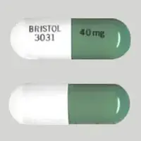 Lomustine (Lomustine [ loe-mus-teen ])-BRISTOL 3031 40 mg-40 mg-Green & White-Capsule-shape