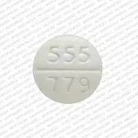 Medroxyprogesterone (Medroxyprogesterone (oral) [ me-drox-ee-proe-jes-ter-one ])-b 555 779-10 mg-White-Round