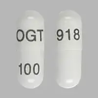 Miglustat (Miglustat [ mi-gloo-stat ])-OGT 918 100-100 mg-White-Capsule-shape