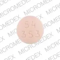 Mirtazapine (Mirtazapine [ mir-taz-a-peen ])-54 353-30 mg-Beige-Round