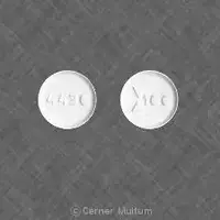 Misoprostol (Misoprostol [ mye-so-prah-stole ])-Logo 100 4430-100 mcg-White-Round