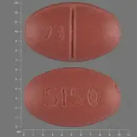 Moexipril (Moexipril [ moe-ex-i-pril ])-93 5150-15 mg-Pink-Oval