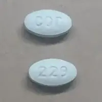 Molindone (Molindone [ moe-lin-done ])-cor 229-10 mg-Blue-Oval