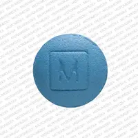 Morphine (Morphine (oral) [ mor-feen ])-15 M-15 mg-Blue-Round