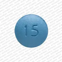 Morphine (Morphine (oral) [ mor-feen ])-15 M-15 mg-Blue-Round