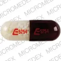 Phendimetrazine (Phendimetrazine [ fen-di-meh-tra-zeen ])-E5254 E5254-105 mg-Brown & Clear-Capsule-shape