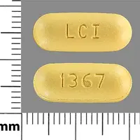 Probenecid (Probenecid [ proe-ben-a-sid ])-LCI 1367-500 mg-Yellow-Oval