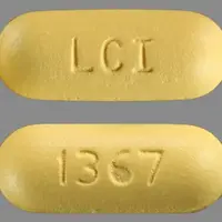 Probenecid (Probenecid [ proe-ben-a-sid ])-LCI 1367-500 mg-Yellow-Oval