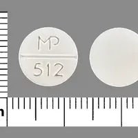 Propafenone (Propafenone [ proe-paf-e-none ])-MP 512-225 mg-White-Round