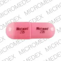 Propoxyphene (Propoxyphene [ pro-pox-i-feen ])-Westward 235 Westward 235-65 mg-Pink-Capsule-shape