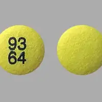 Rabeprazole (Rabeprazole [ ra-bep-ra-zole ])-93 64-20 mg-Yellow-Round