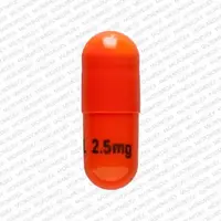 Ramipril (Ramipril [ ram-i-pril ])-LUPIN RAMIPRIL 2.5mg-2.5 mg-Orange-Capsule-shape