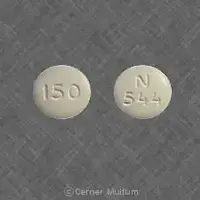 Ranitidine (Ranitidine [ ra-ni-ti-deen ])-N 544 150-150 mg-White-Round