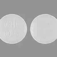 Rasagiline (Rasagiline [ ras-aj-il-een ])-GIL 0.5-0.5 mg-White-Round