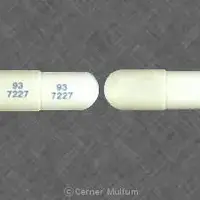 Ribavirin (inhalation) (Ribavirin (inhalation) [ rye-ba-vye-rin ])-93 7227 93 7227-200 mg-White-Capsule-shape