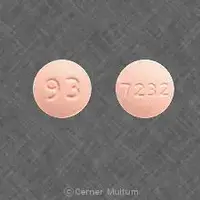 Ribavirin (inhalation) (Ribavirin (inhalation) [ rye-ba-vye-rin ])-93 7232-200 mg-Pink-Round