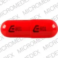 Rifampin (Rifampin (oral/injection) [ rif-am-pin ])-E 801 E 801-150 mg-Orange-Capsule-shape