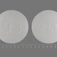 Risperidone (Risperidone (oral) [ ris-per-i-done ])-93 7240-1 mg-White-Round