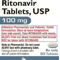 Ritonavir (Ritonavir [ rit-oh-na-vir ])-AN61-100 mg-White-Oval