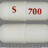 Selegiline (Selegiline (oral) [ se-le-ji-leen ])-S 700-5 mg-White-Capsule-shape