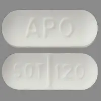 Sotalol (Sotalol (oral/injection) [ soe-ta-lol ])-APO SOT 120-120 mg-White-Capsule-shape