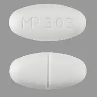 Spironolactone (Spironolactone [ spir-on-oh-lak-tone ])-MP 303-100 mg-White-Oval