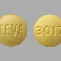 Tadalafil (Tadalafil [ ta-dal-a-fil ])-TEVA 3017-5 mg-Yellow-Round