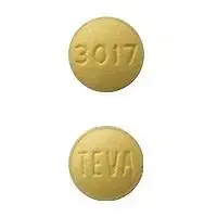 Tadalafil (Tadalafil [ ta-dal-a-fil ])-TEVA 3017-5 mg-Yellow-Round