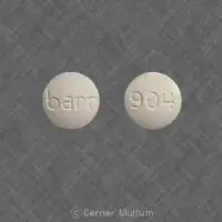 Tamoxifen (Tamoxifen [ ta-mox-i-fen ])-barr 904-20 mg-White-Round