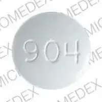 Tamoxifen (Tamoxifen [ ta-mox-i-fen ])-barr 904-20 mg-White-Round