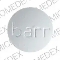 Tamoxifen (Tamoxifen [ ta-mox-i-fen ])-barr 904-20 mg-White-Round