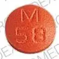 Thioridazine (Thioridazine [ thye-oh-rid-a-zeen ])-M 58 25-25 mg-Orange-Round