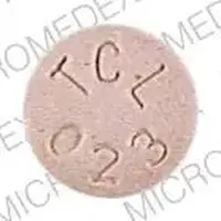 Thyroid (desiccated) (Thyroid (desiccated) [ thye-roid ])-TCL 023-120 MG-Pink-Round