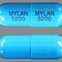 Tolmetin (Tolmetin [ tol-met-in ])-MYLAN 5200 MYLAN 5200-400 mg-Blue-Capsule-shape