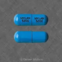 Tolmetin (Tolmetin [ tol-met-in ])-MYLAN 5200 MYLAN 5200-400 mg-Blue-Capsule-shape