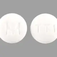 Tolterodine (Tolterodine [ tol-ter-oh-deen ])-M TT1-1 mg-White-Round