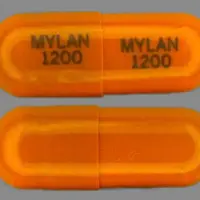 Acebutolol (Acebutolol [ a-se-bue-toe-lol ])-MYLAN 1200 MYLAN 1200-200 mg-Orange-Capsule-shape