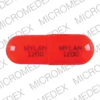 Acebutolol (Acebutolol [ a-se-bue-toe-lol ])-MYLAN 1200 MYLAN 1200-200 mg-Orange-Capsule-shape