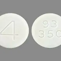 Acetaminophen and codeine (Acetaminophen and codeine [ a-seet-a-min-o-fen-and-koe-deen ])-93 350 4-300 mg / 60 mg-White-Round