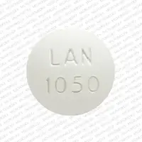 Acetazolamide (Acetazolamide [ a-seet-a-zole-a-mide ])-LAN 1050-250 mg-White-Round