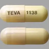 Acitretin (Acitretin [ a-si-tre-tin ])-TEVA 1138-17.5 mg-Yellow-Capsule-shape