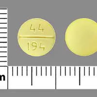 Chlorpheniramine (Chlorpheniramine [ klor-fen-ir-a-meen ])-44 194-4 mg-Yellow-Round